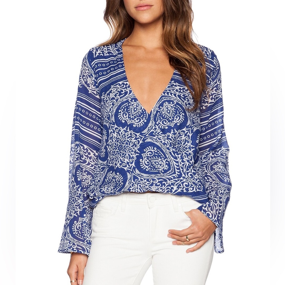 Blue Life Hayley Surplice Top